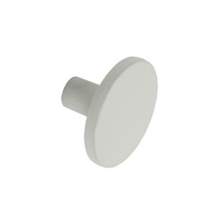 Como Matt White Knob 41mm
