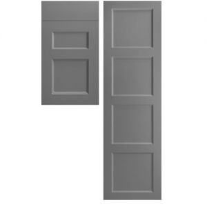 Aldridge style custom size wardrobe or cabinet door