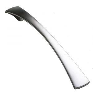 184mm Tapered Bow Handle (satin chrome)